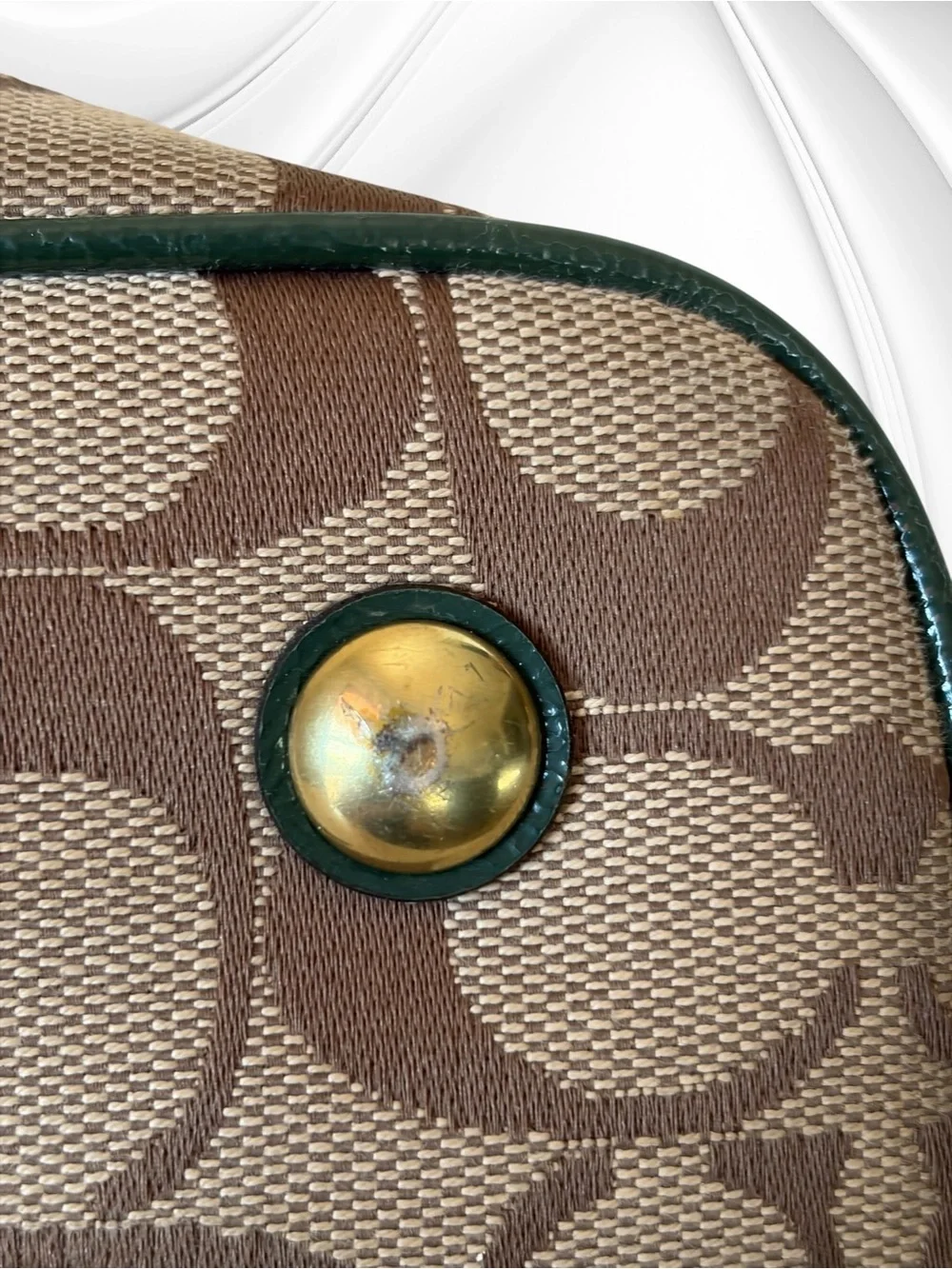 Coach Signature Stripe Python Carryall Tote, style number F24882